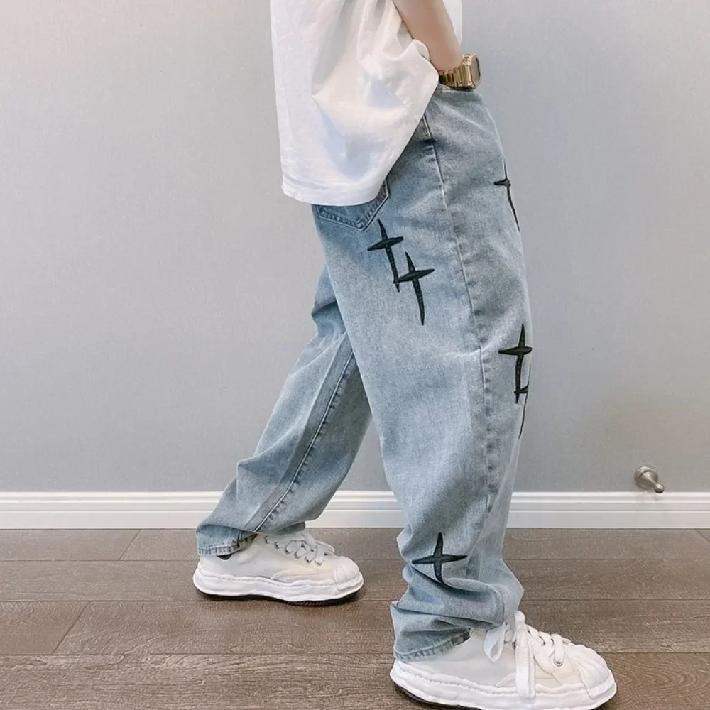 Jeans Men Wide Leg Cargo Pants men jeans Streetwear Baggy Men Loose Straight Male Clothing Y2K jeans Hip Hop Style Male Trousers
Jeans Men Wide Leg Cargo Pants men jeans Streetwear Baggy Men Loose Straight Male Clothing Y2K jeans Hip Hop Style Male Trousers