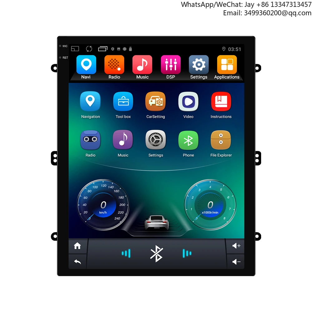20269.7-Inch Vertical Touch Screen Car Android Radio 9701A18 Octa-Core 8-Core 2+32 4+64 6+128 Stereo System Player With CarPlay
20269.7-Inch Vertical Touch Screen Car Android Radio 9701A18 Octa-Core 8-Core 2+32 4+64 6+128 Stereo System Player With CarPlay
