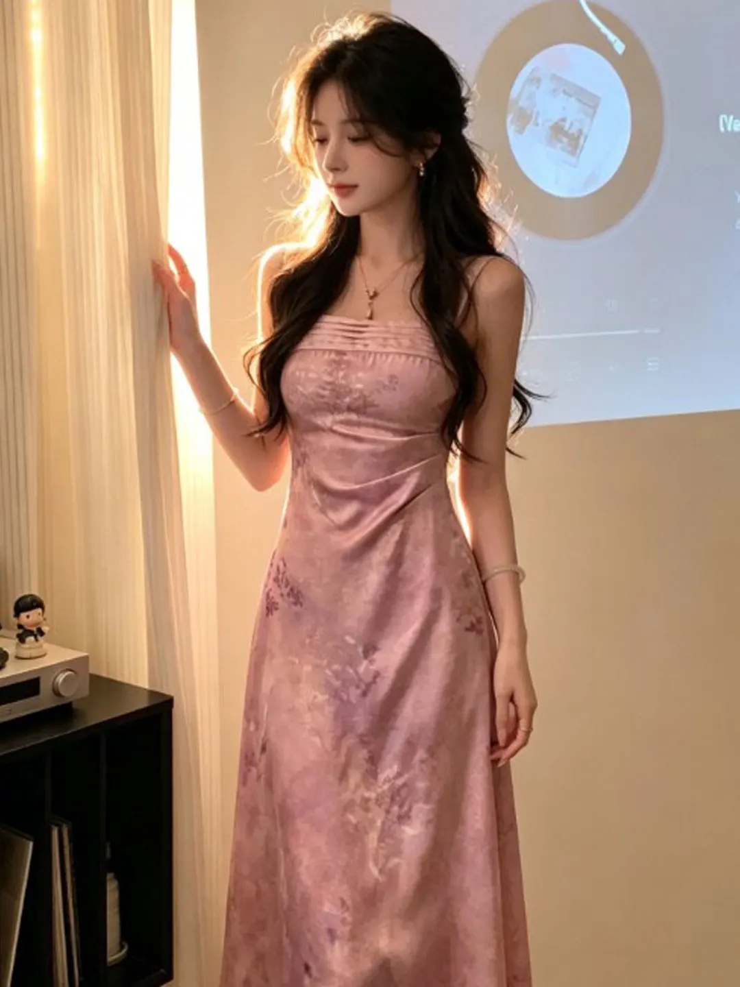 Summer Floral Print Gown French Style Soft Wind Waist-Cinching Slim Fit Strapless Dress Mid-Elasticity Cotton Blend Gown
Summer Floral Print Gown French Style Soft Wind Waist-Cinching Slim Fit Strapless Dress Mid-Elasticity Cotton Blend Gown