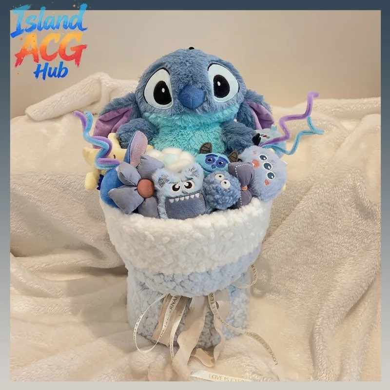 Disney Stitch PVC Figure Flower Bouquet Lilo and Stitch Cartoon Doll Gift Box Birthday Graduation Valentine's Day Present
Disney Stitch PVC Figure Flower Bouquet Lilo and Stitch Cartoon Doll Gift Box Birthday Graduation Valentine's Day Present