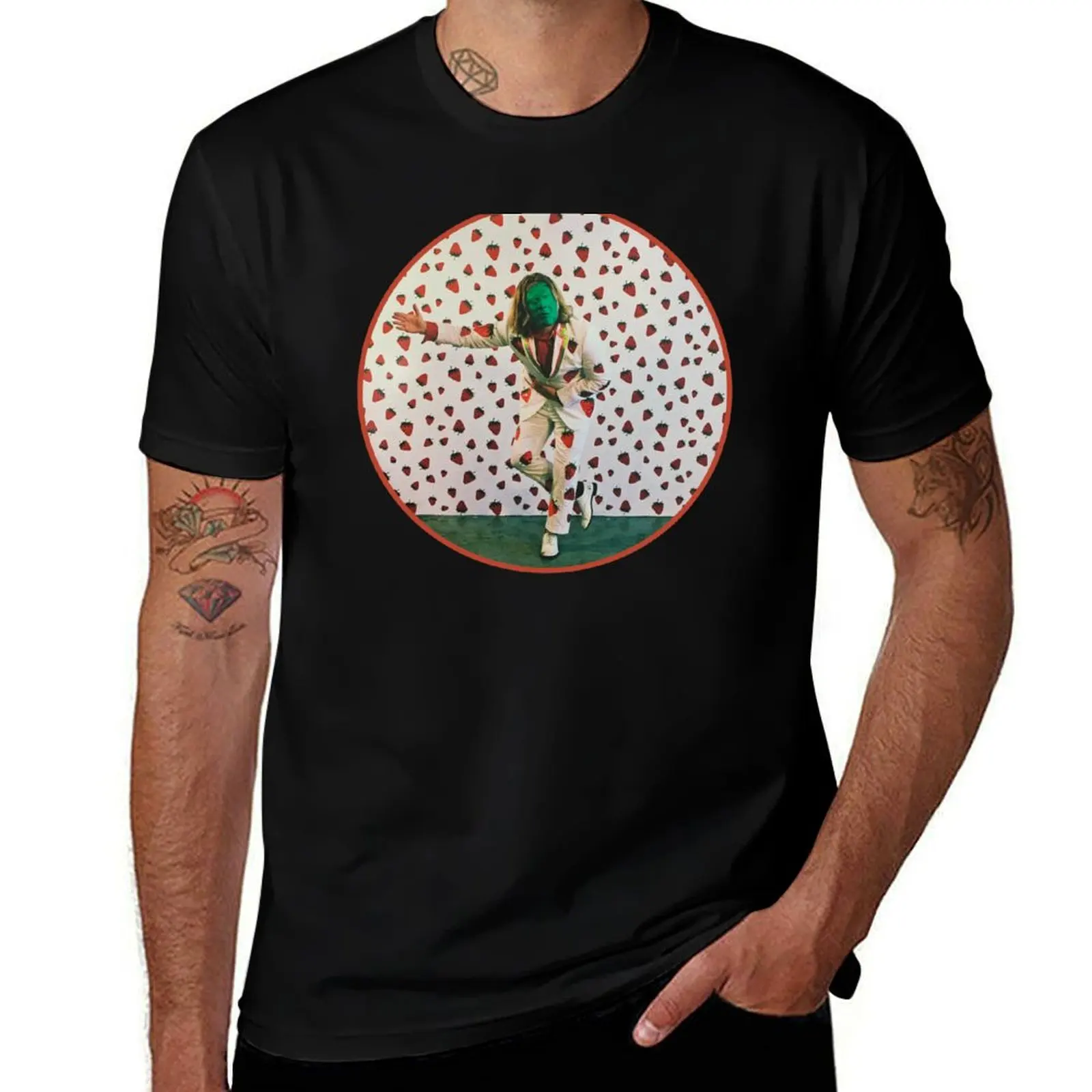 Man Segall Strawberry Ty T-Shirt All Weather Casual Short Sleeve
Man Segall Strawberry Ty T-Shirt All Weather Casual Short Sleeve