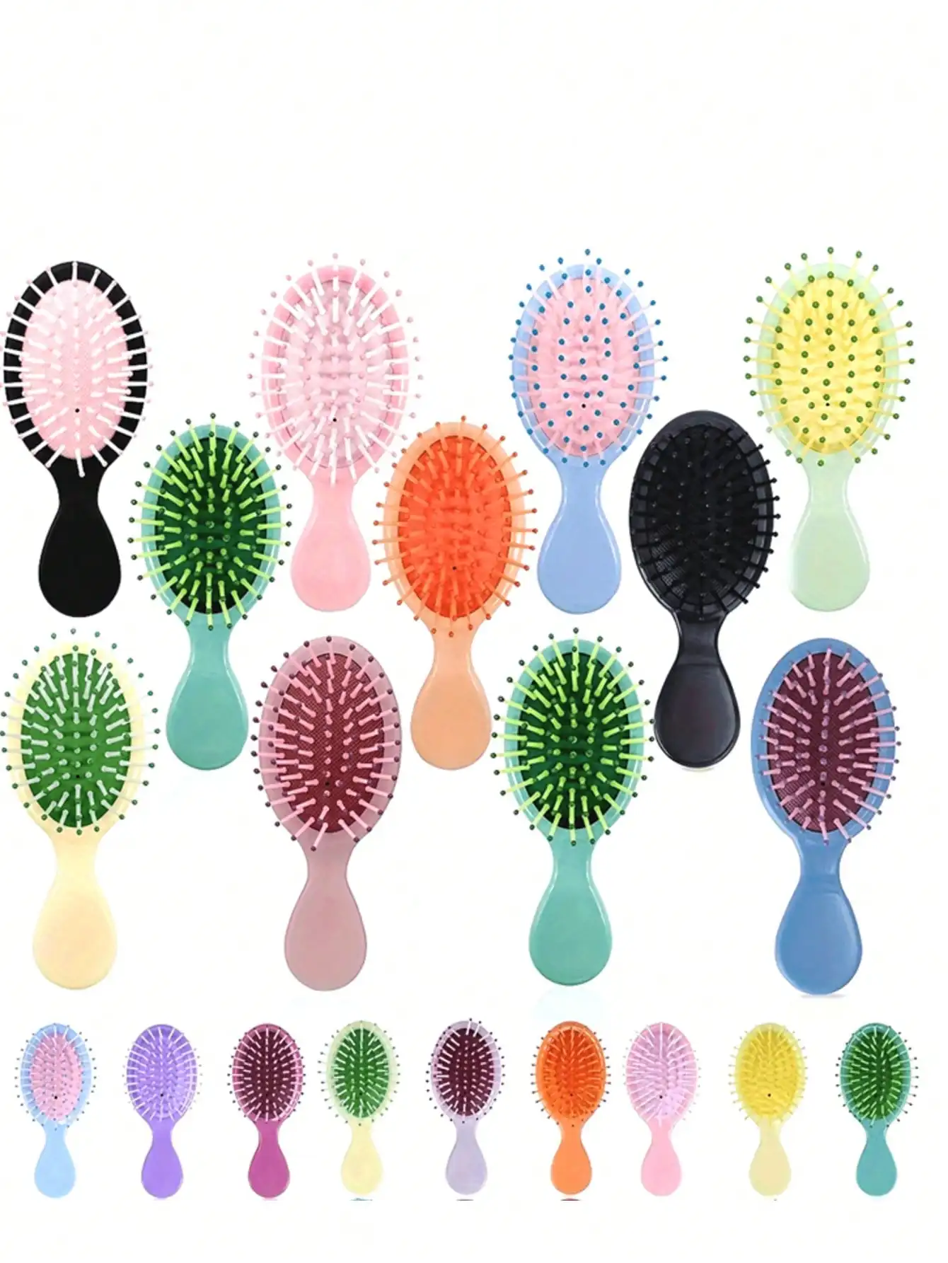 Cute Mini Air Cushion Hair Brush, Kawaii Korean Style Scalp Massage Comb, Anti Static Pocket Detangler Brush For Kids, Teen Girls Daily Grooming,Korean Style Mini Airbag Massage Comb, Soft Bristle Anti Cushion Brush
Cute Mini Air Cushion Hair Brush, Kawaii Korean Style Scalp Massage Comb, Anti Static Pocket Detangler Brush For Kids, Teen Girls Daily Grooming,Korean Style Mini Airbag Massage Comb, Soft Bristle Anti Cushion Brush