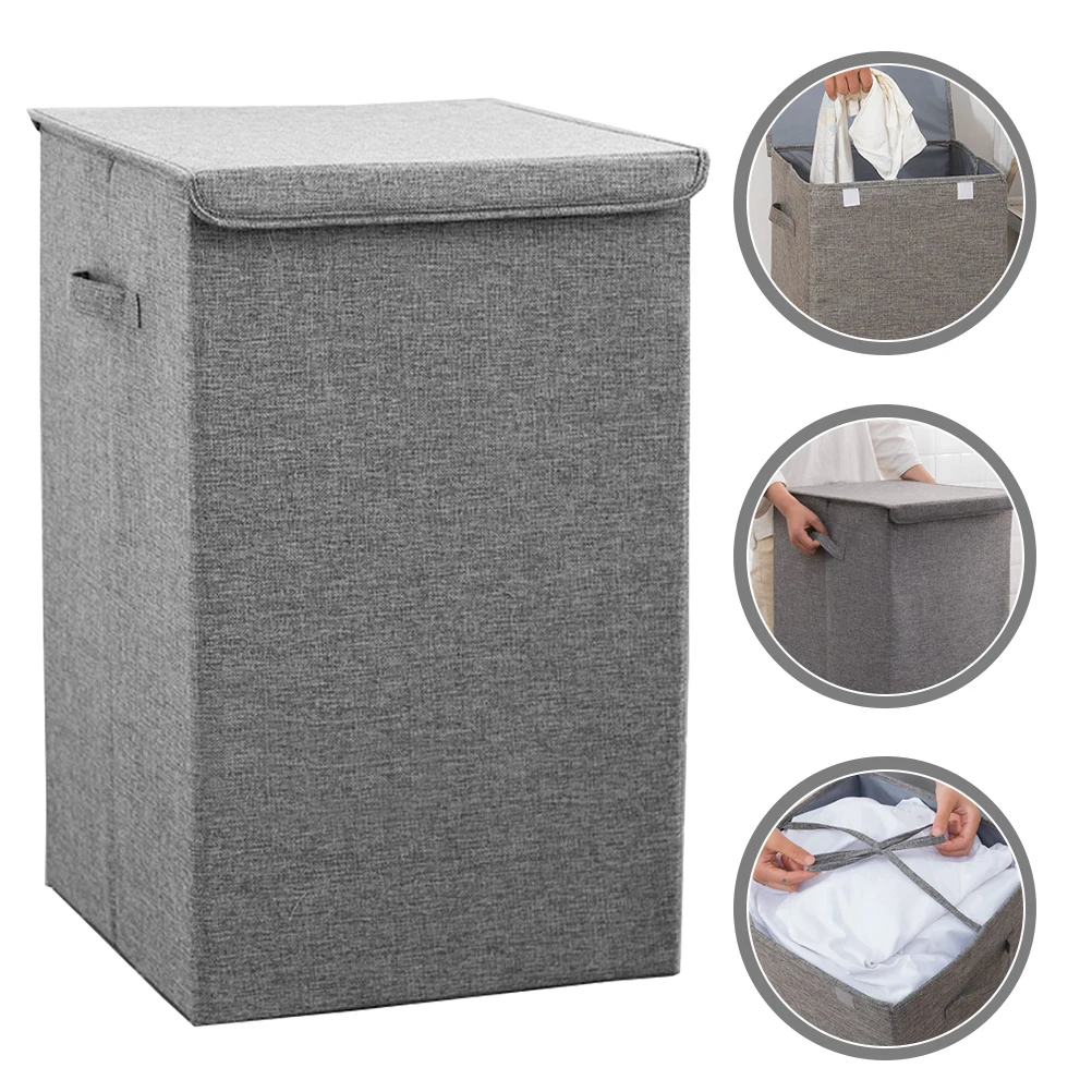Multifunctional Cotton Linen Laundry Hamper With Handle Large Capacity Storage Basket For Home Bedroom Bathroom Dorm Travel
Multifunctional Cotton Linen Laundry Hamper With Handle Large Capacity Storage Basket For Home Bedroom Bathroom Dorm Travel