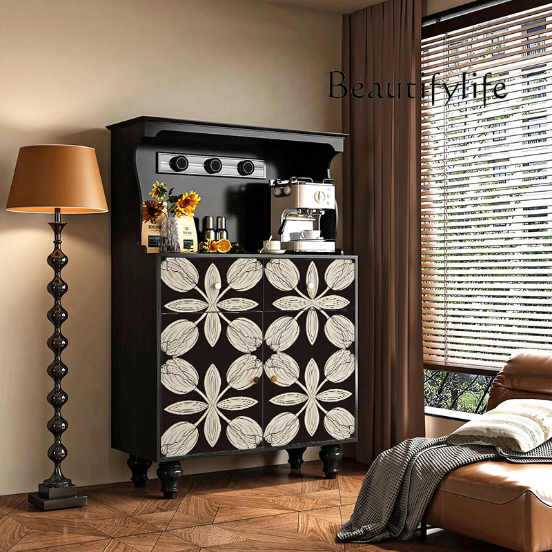French retro dining side storage integrated tea bar cabinet multi-functional island painted cabinet
French retro dining side storage integrated tea bar cabinet multi-functional island painted cabinet