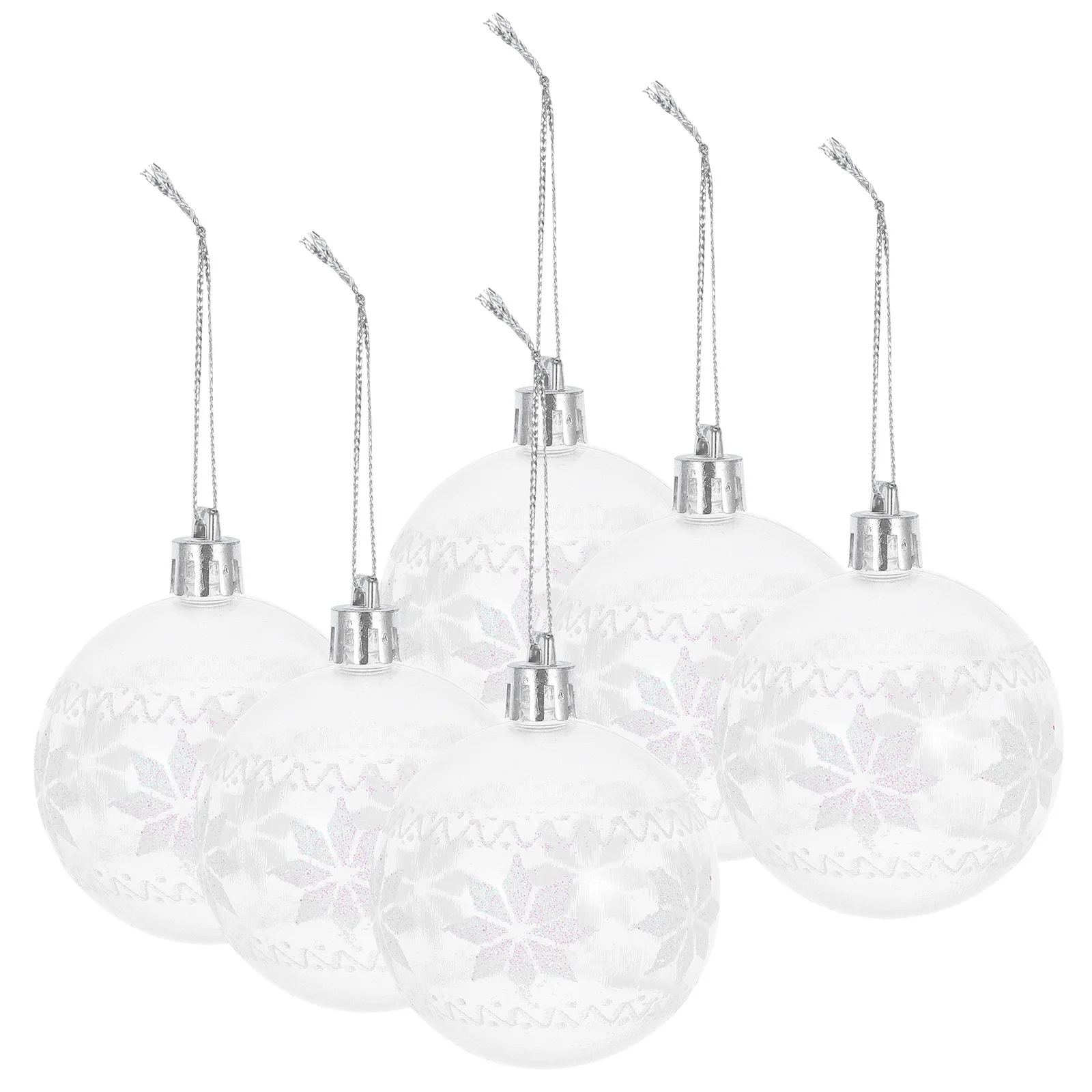 6Pcs Christmas Tree Ball Ornaments Pet Material Hanging Balls Bright Colorful Christmas Tree Hanging Decorations
6Pcs Christmas Tree Ball Ornaments Pet Material Hanging Balls Bright Colorful Christmas Tree Hanging Decorations