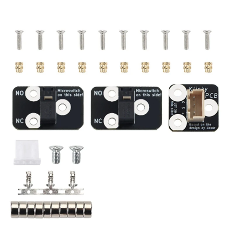 D2F-01Voron 2.4 Probe 3D Printer DIY Z Auto Leveling Kits For Voron 3D Printers Replacement Parts (No Prints Included)
D2F-01Voron 2.4 Probe 3D Printer DIY Z Auto Leveling Kits For Voron 3D Printers Replacement Parts (No Prints Included)