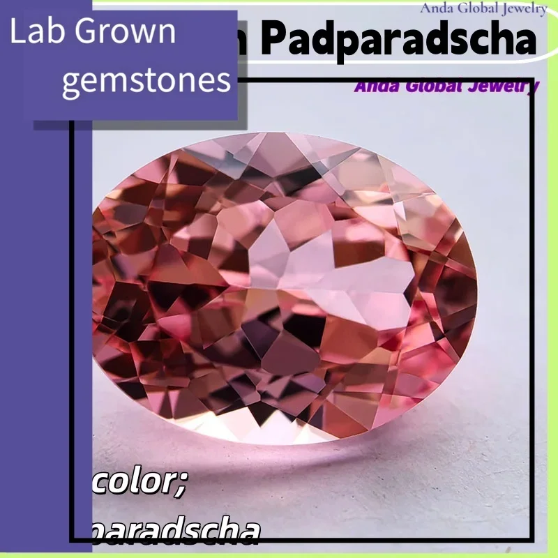 Lab Grown Padparadscha Fire Lotus Oval Shape Multiple Sizes Loose Gemstone With AGL Certificate For Jewelry Diy MakingDaily
Lab Grown Padparadscha Fire Lotus Oval Shape Multiple Sizes Loose Gemstone With AGL Certificate For Jewelry Diy MakingDaily