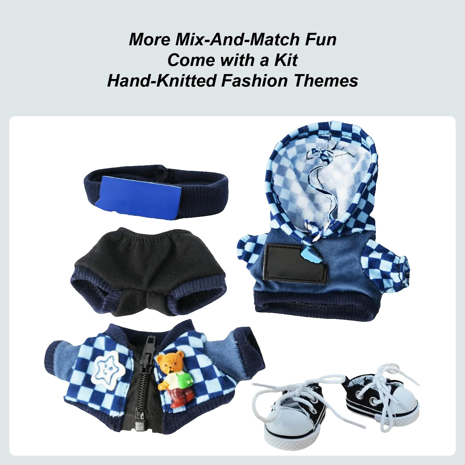 Doll Clothes Doll Clothes Accessories Set Handmade Toy Fashion Dress up Outfit for Girls Boys Kids Collectors Decoration Display
Doll Clothes Doll Clothes Accessories Set Handmade Toy Fashion Dress up Outfit for Girls Boys Kids Collectors Decoration Display
