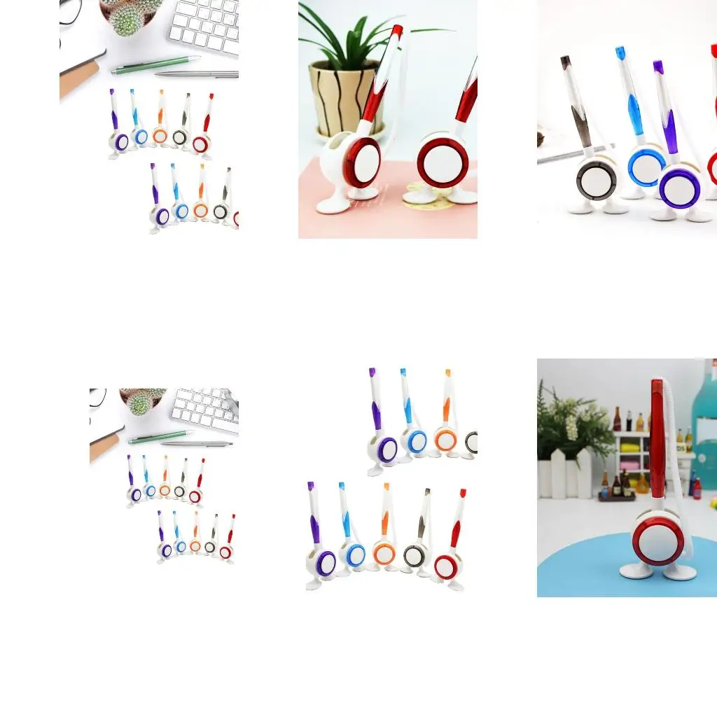 10Pcs Reception Pen Desk Set on on Elastic Chain Counter Pen with Stand Plastic Ballpoint Pen for Office Hotel Reception
10Pcs Reception Pen Desk Set on on Elastic Chain Counter Pen with Stand Plastic Ballpoint Pen for Office Hotel Reception