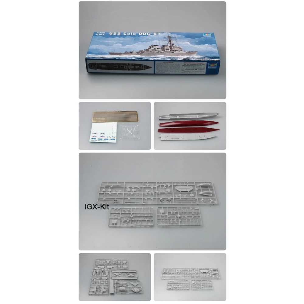 Trumpeter 04524 1/350 Scale USS DDG67 DDG-67 Cole Missile Destroyer Ship Craft Assembly Plastic Model Building Kit
Trumpeter 04524 1/350 Scale USS DDG67 DDG-67 Cole Missile Destroyer Ship Craft Assembly Plastic Model Building Kit