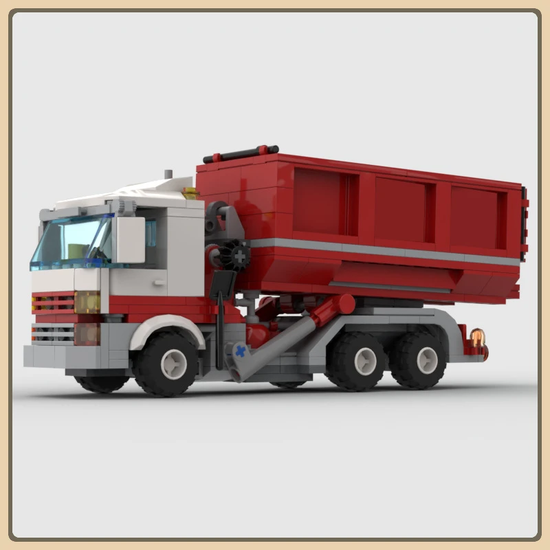 MOC-94056 Building blocks cars Garbage truck model Creative Gift Puzzle Building blocks Set
MOC-94056 Building blocks cars Garbage truck model Creative Gift Puzzle Building blocks Set