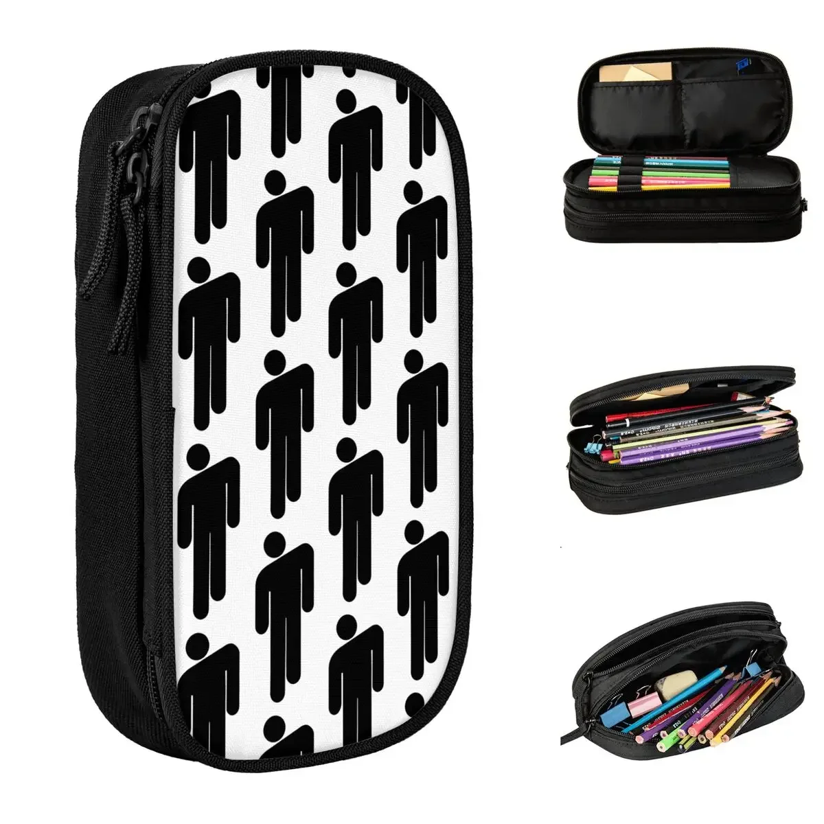 Lovely Billies Logo Pencil Cases Singer Pencil Box Pen Holder for Student Large Storage Bags Office Cosmetic Stationery
Lovely Billies Logo Pencil Cases Singer Pencil Box Pen Holder for Student Large Storage Bags Office Cosmetic Stationery