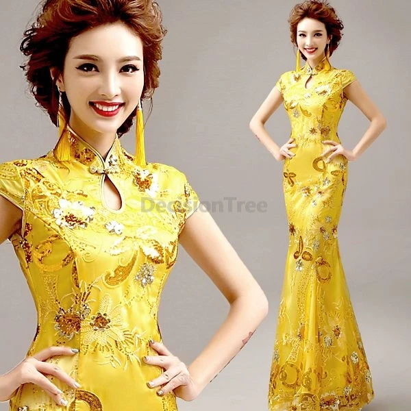 2025 qipao banquet ceremonial dress annual meeting stage performance show host fish tail evening dress gorgeous elegant qipao
2025 qipao banquet ceremonial dress annual meeting stage performance show host fish tail evening dress gorgeous elegant qipao