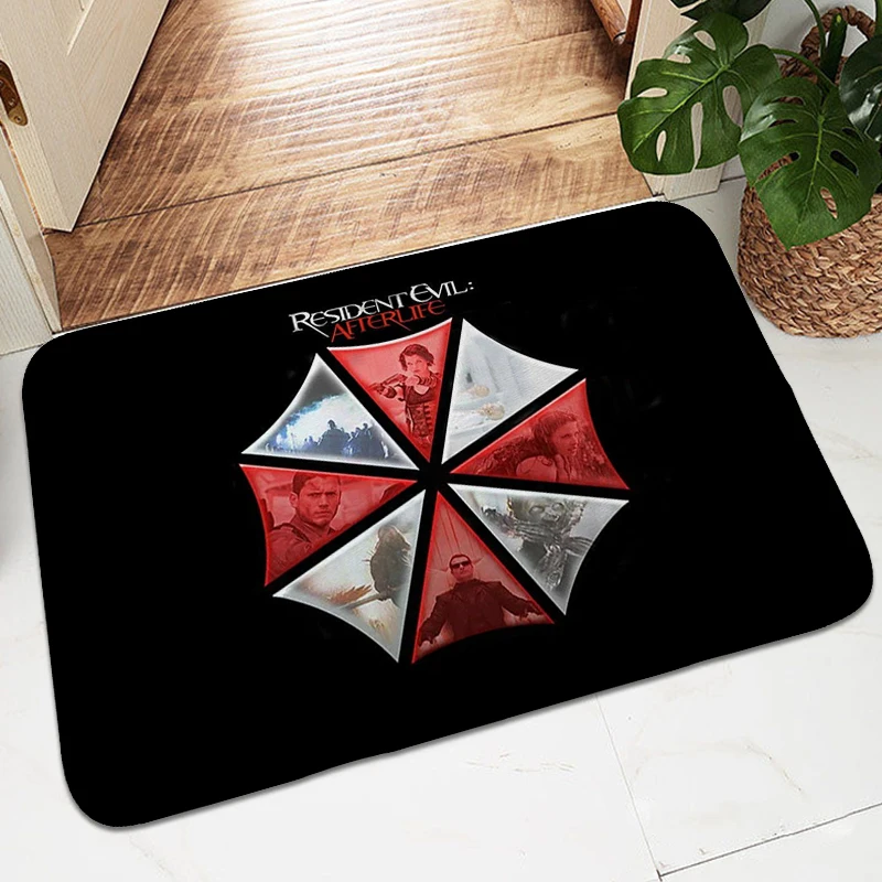 Entrance Door Doormat Resident Evil Bathroom Foot Mat Hallway Living Room Floor Kitchen Rug Slip-resistant Home Decor Items
Entrance Door Doormat Resident Evil Bathroom Foot Mat Hallway Living Room Floor Kitchen Rug Slip-resistant Home Decor Items