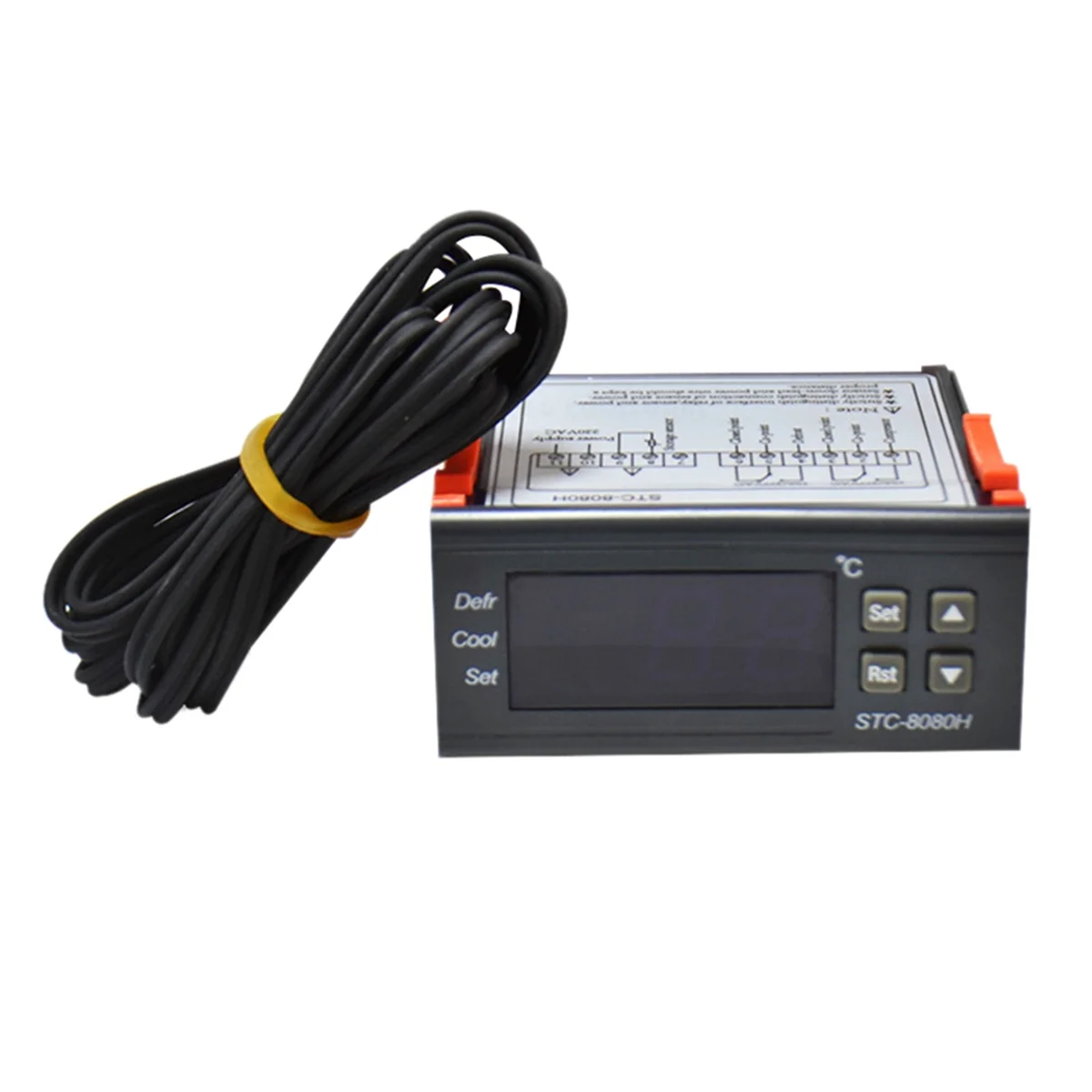 M05K STC-8080H Регулятор температуры Термостат для холодильника Цифровой дисплей Микрокомпьютер Контроллер температуры 220 В
M05K STC-8080H Регулятор температуры Термостат для холодильника Цифровой дисплей Микрокомпьютер Контроллер температуры 220 В