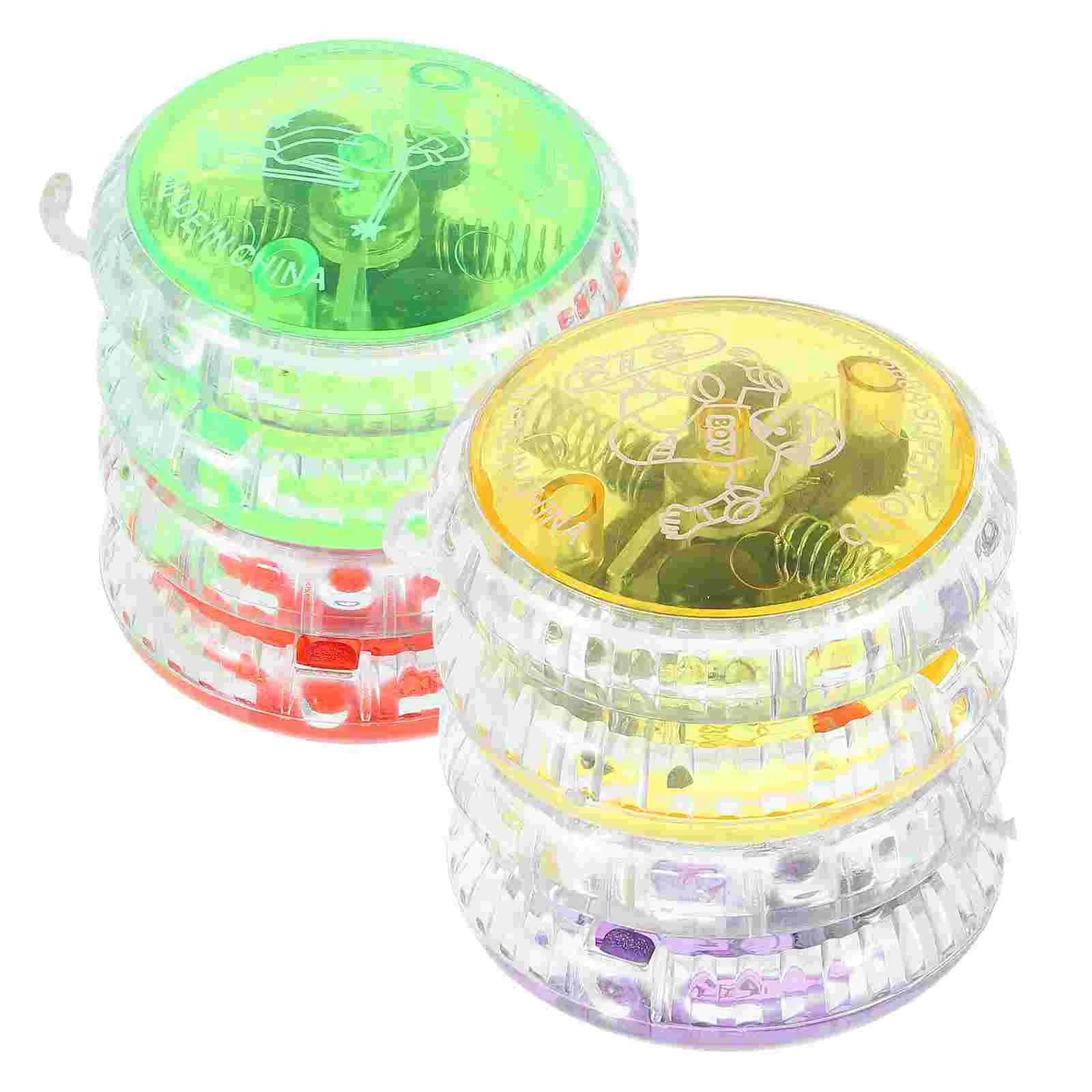 4 Pcs Glow Yo yo Balls LED Light up Toys for Kids Bright Color Design Hand Eye Coordination Night Finger Playthings
4 Pcs Glow Yo yo Balls LED Light up Toys for Kids Bright Color Design Hand Eye Coordination Night Finger Playthings