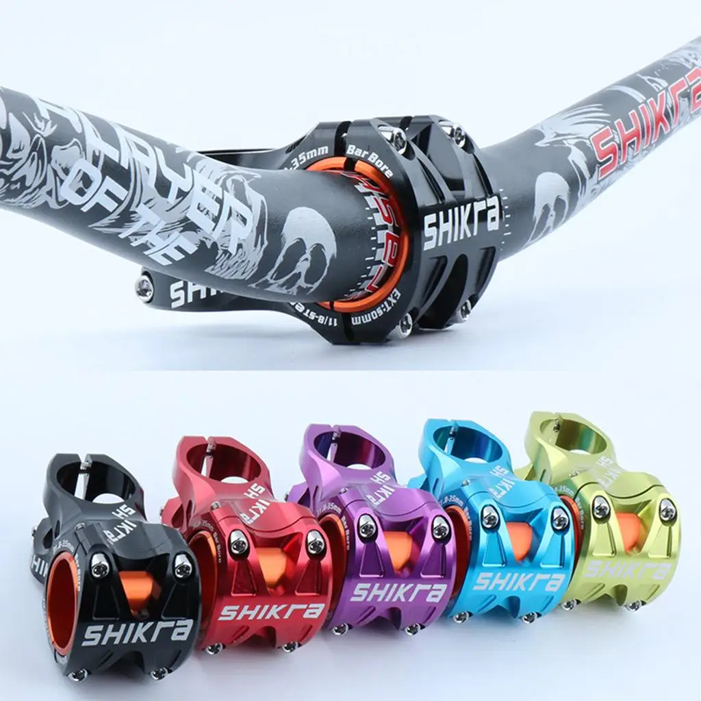 Bike Stem 50mm Short Handlebar Stem Parts Replacement for Mountain Road Bike Cycling 
Bike Stem 50mm Short Handlebar Stem Parts Replacement for Mountain Road Bike Cycling