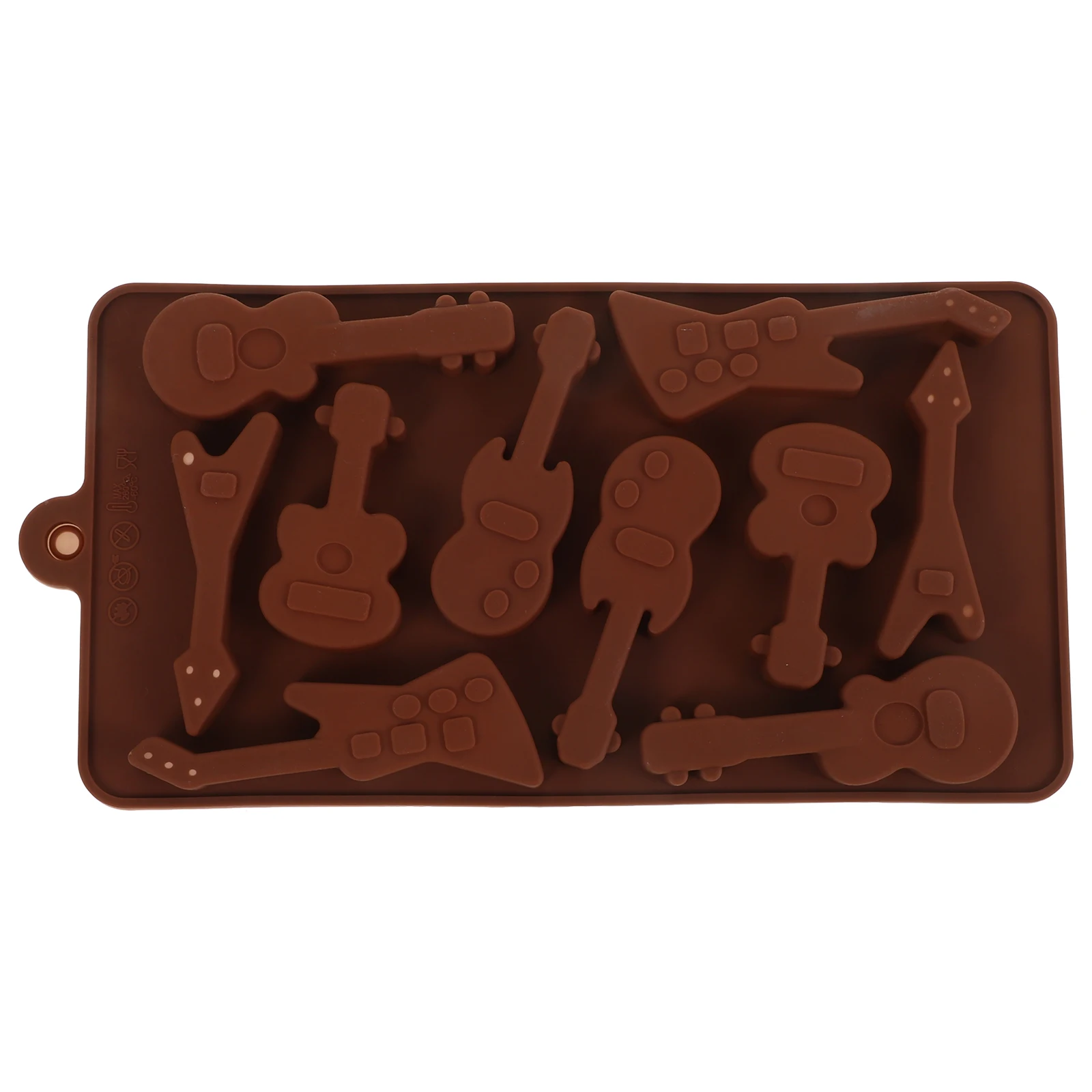 10 Cavities Premium Silicone Electric Guitar Chocolate Molds Non Toxic Tasteless DIY Baking Cake Decoration Candy Tray
10 Cavities Premium Silicone Electric Guitar Chocolate Molds Non Toxic Tasteless DIY Baking Cake Decoration Candy Tray