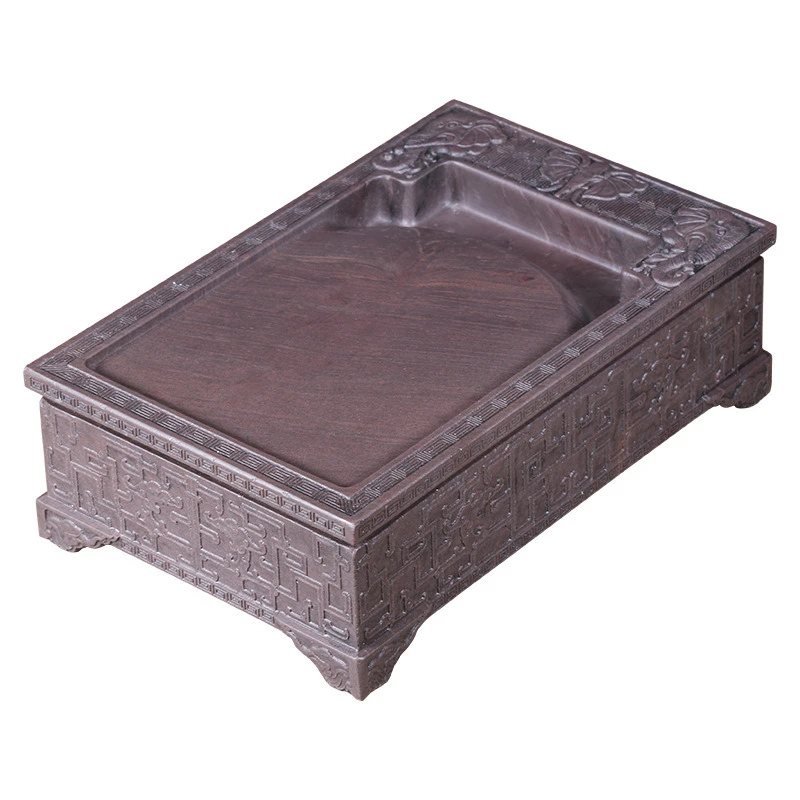 Authentic Duan inkstone natural rough stone 6 inch prosperous era has an elephant thick inkstone antique carving
Authentic Duan inkstone natural rough stone 6 inch prosperous era has an elephant thick inkstone antique carving
