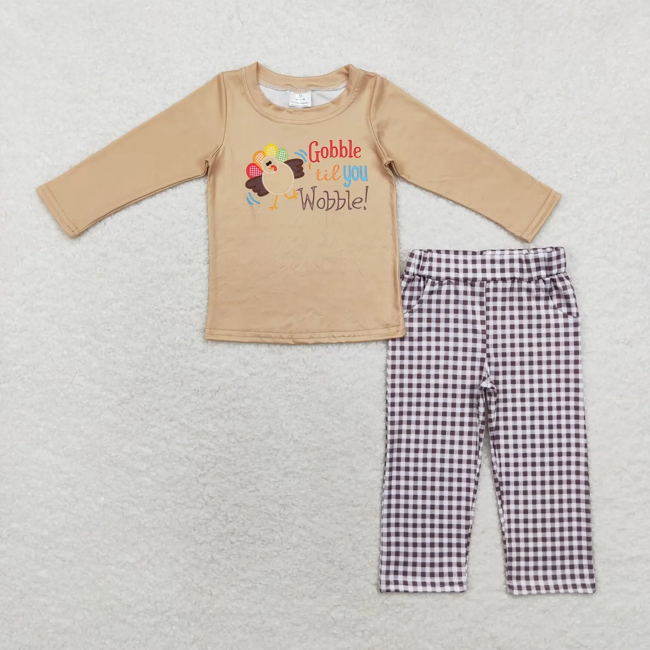 BLP0503 Wholesale New Arrival baby boy clothes sets turkey khaki long sleeve pants sets Summer Boutique kids clothes boys
BLP0503 Wholesale New Arrival baby boy clothes sets turkey khaki long sleeve pants sets Summer Boutique kids clothes boys