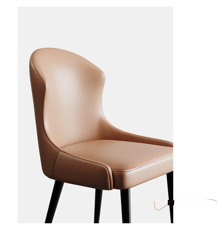 Modern minimalist dining chairs for home use, luxurious and luxurious, with a luxurious backrest chair. Italian minimalist leisu
Modern minimalist dining chairs for home use, luxurious and luxurious, with a luxurious backrest chair. Italian minimalist leisu