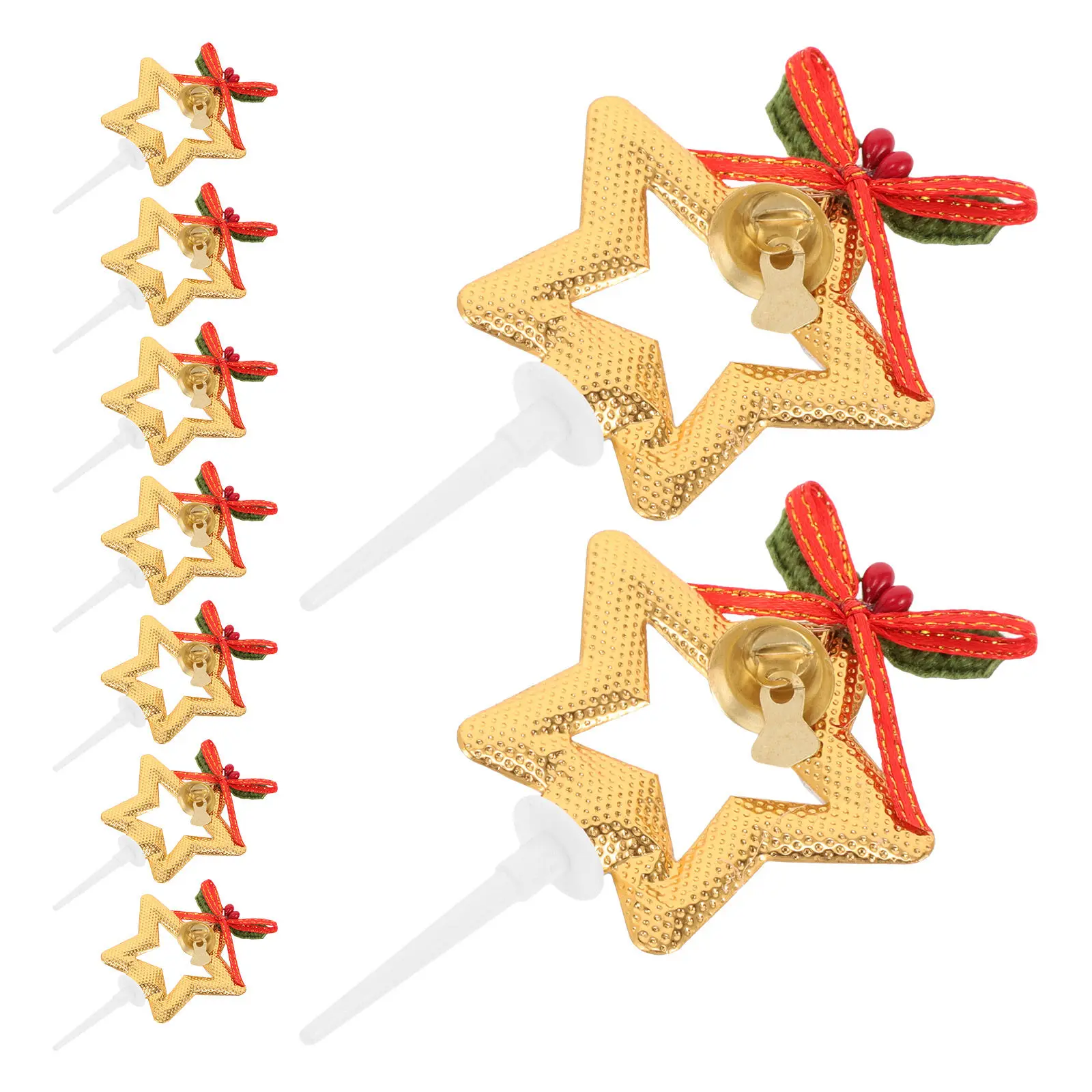 50Pcs Christmas Cake Picks Star Shape Cupcake Toppers Holiday Party Supplies Xmas Dessert Decor Cake Inserts Supplies Favors
50Pcs Christmas Cake Picks Star Shape Cupcake Toppers Holiday Party Supplies Xmas Dessert Decor Cake Inserts Supplies Favors