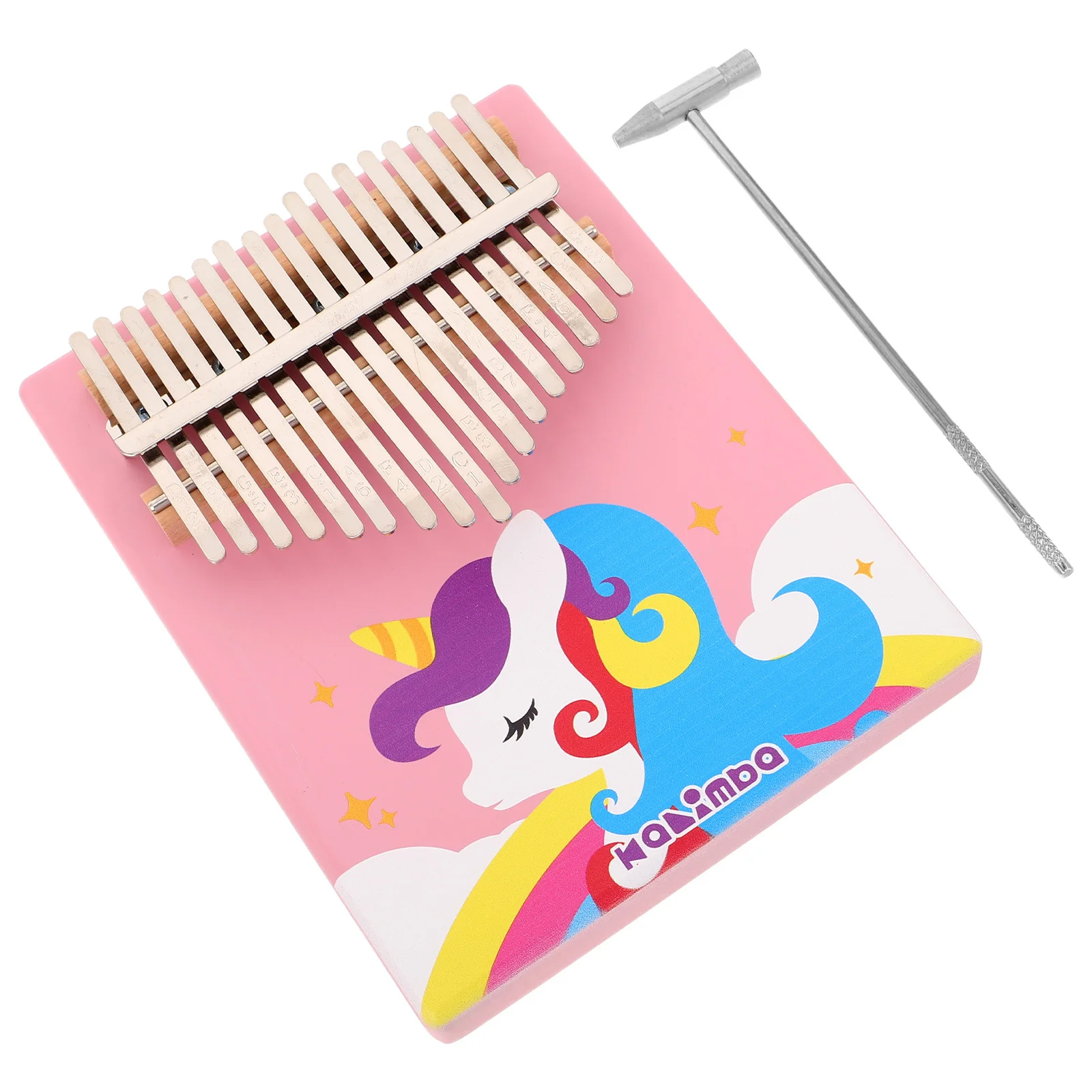 17-Key Pink Thumb Kalimba Wooden Finger Piano Portable Miniature Musical Instrument for Kids Beginners Piano Music Accessory
17-Key Pink Thumb Kalimba Wooden Finger Piano Portable Miniature Musical Instrument for Kids Beginners Piano Music Accessory