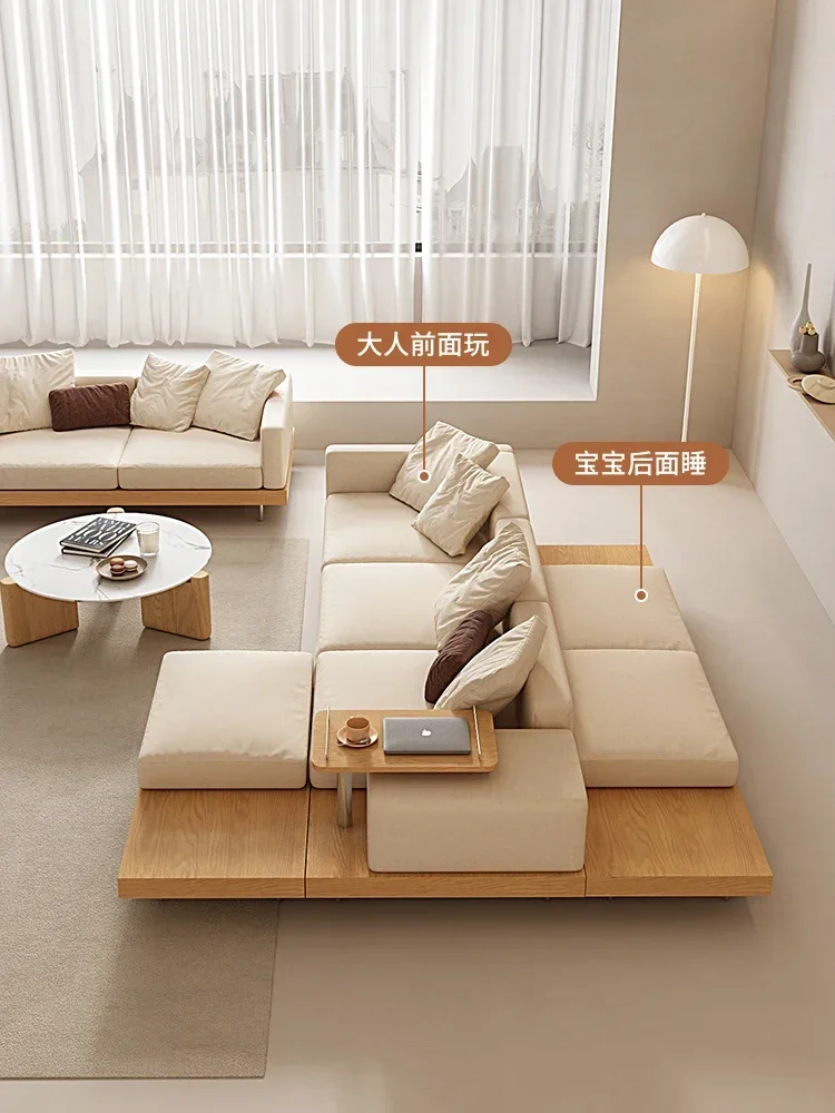 Living Room Light Luxury Solid Wood Fabric Japanese Log Silent Wind Winter and Summer Two-Purpose Sofa
Living Room Light Luxury Solid Wood Fabric Japanese Log Silent Wind Winter and Summer Two-Purpose Sofa