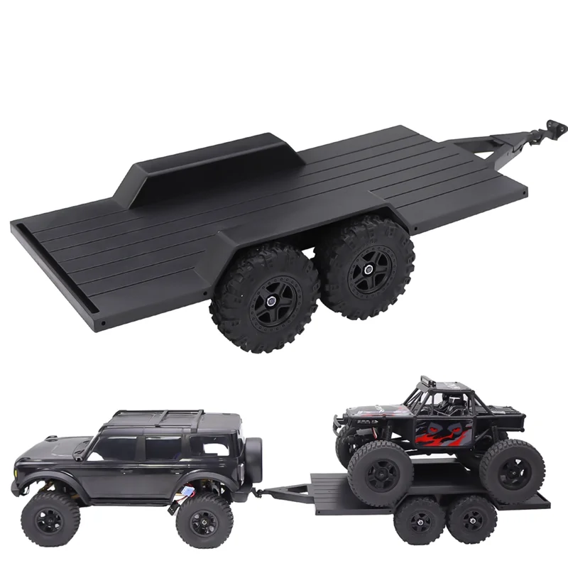 AS96-RC Crawler Utility Trailer With Hitch For 1/18 RC Crawler Car TRX4M Upgrade Parts
AS96-RC Crawler Utility Trailer With Hitch For 1/18 RC Crawler Car TRX4M Upgrade Parts