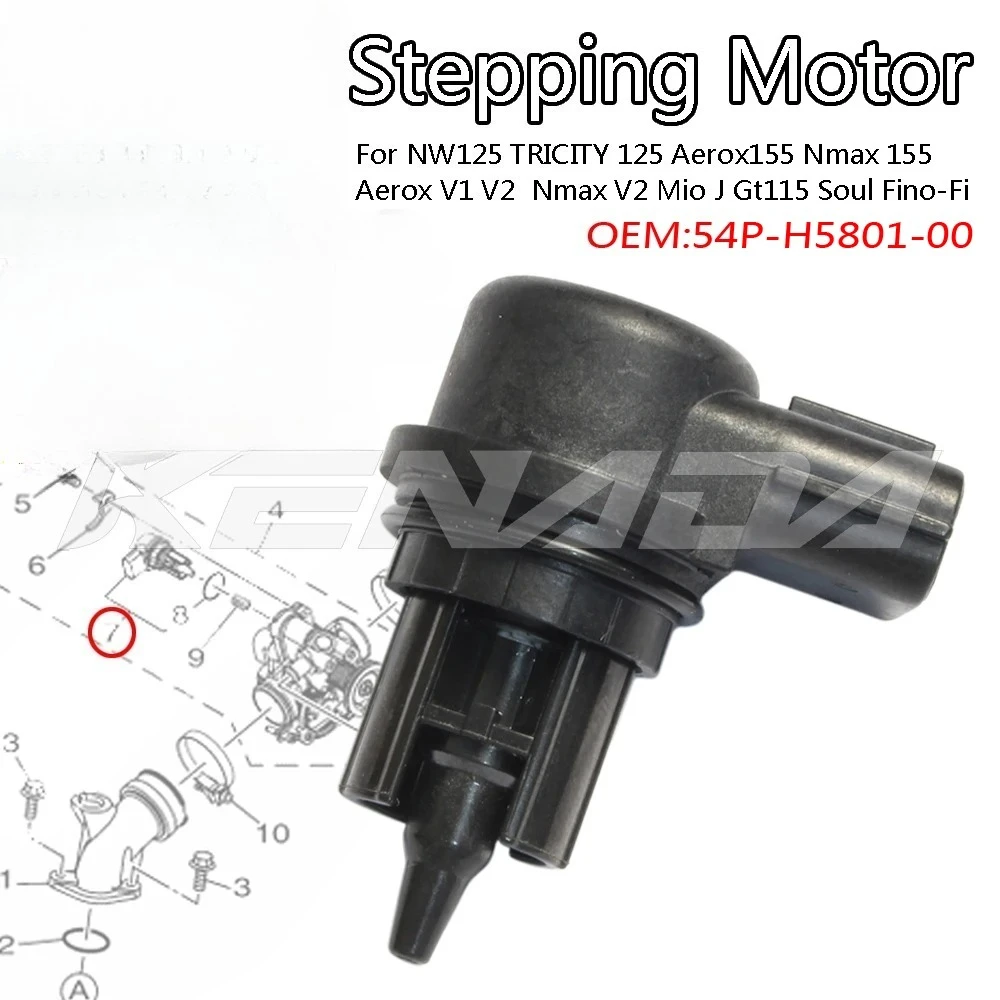 For NW125 TRICITY 125 Aerox155 Nmax 155 Aerox V1 V2 Nmax V2 Mio J Gt115 Soul Fino-Fi Mio-125i Ttx-Fi Stepping Motor
For NW125 TRICITY 125 Aerox155 Nmax 155 Aerox V1 V2 Nmax V2 Mio J Gt115 Soul Fino-Fi Mio-125i Ttx-Fi Stepping Motor