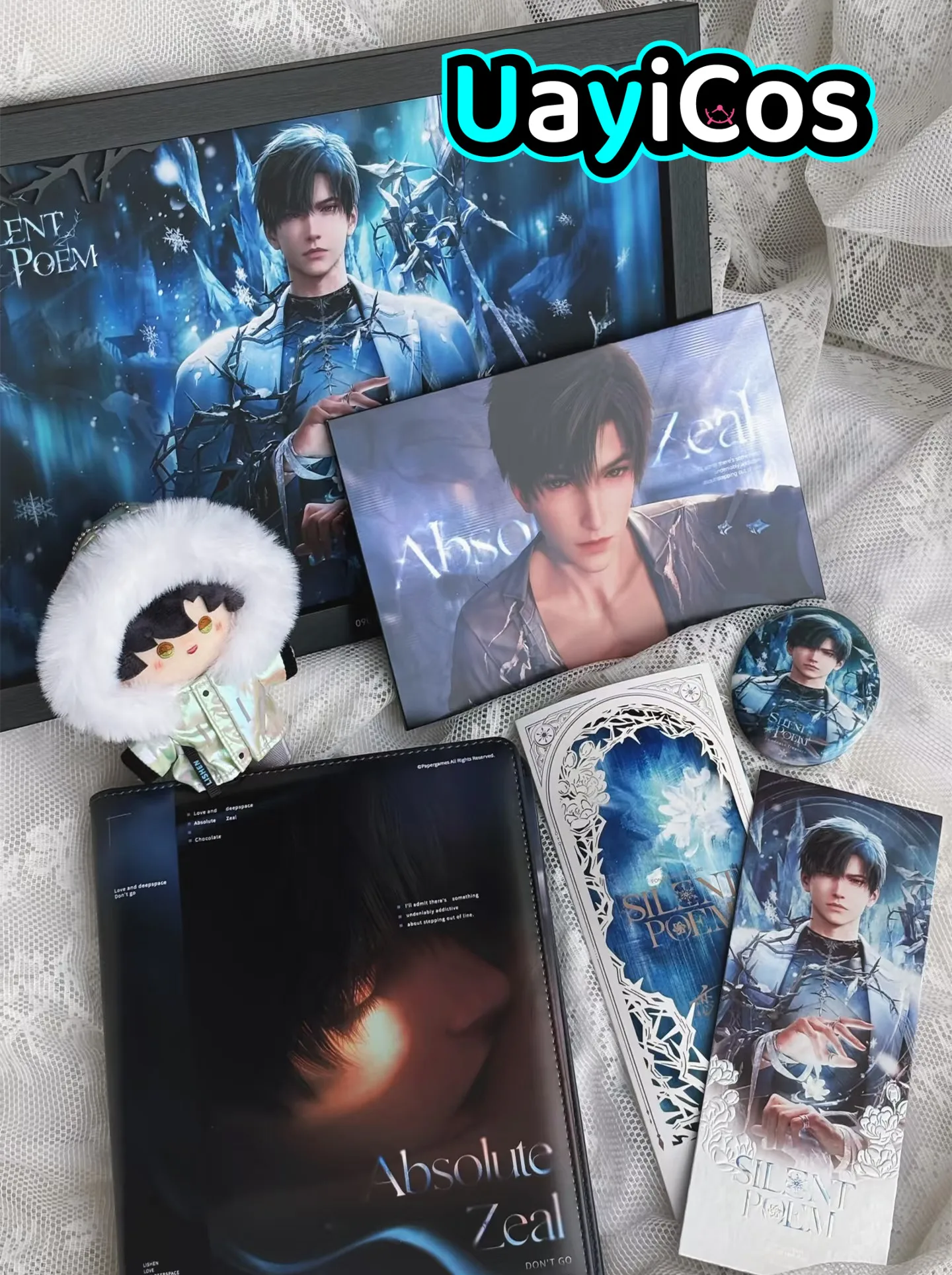 In Stock Official Love and Deepspace Zayne Nightly Rendezvous Badge Laser Ticket Plushies Doll Photo Card Book Anime Toy Gift
In Stock Official Love and Deepspace Zayne Nightly Rendezvous Badge Laser Ticket Plushies Doll Photo Card Book Anime Toy Gift