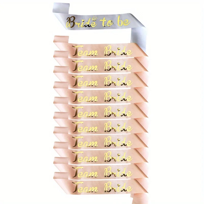 10 поясов для команды невесты, 1 пояс для невесты, пояс для команды невесты, пояс для девичника, подарок для свадебной вечеринки подружки невесты (набор из 11 предметов)
10 поясов для команды невесты, 1 пояс для невесты, пояс для команды невесты, пояс для девичника, подарок для свадебной вечеринки подружки невесты (набор из 11 предметов)