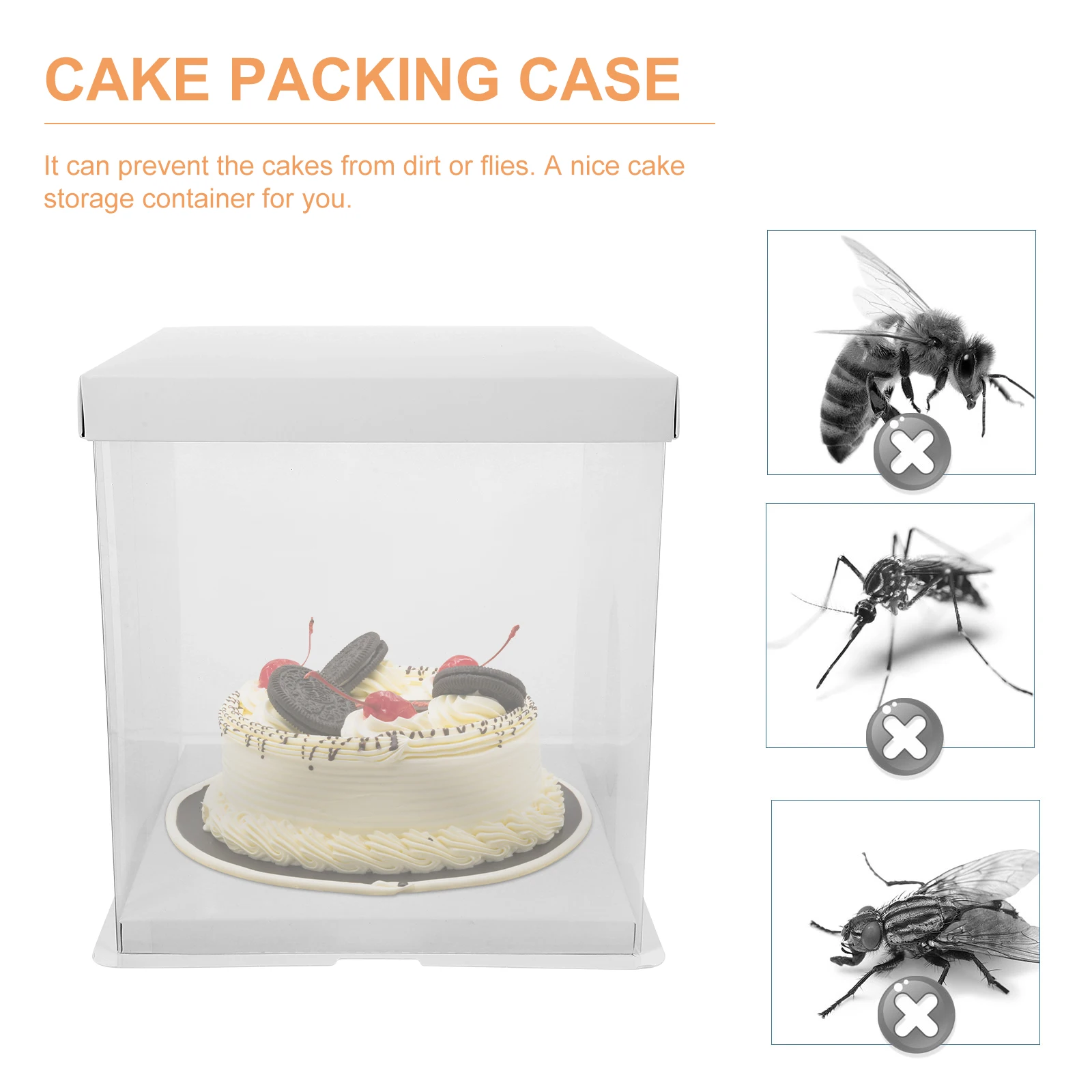 5PCS Cake Boxes Clear Transparent Square Containers 6 Inch Double Layer Baking Packaging Gifts Case Pastries Boxes
5PCS Cake Boxes Clear Transparent Square Containers 6 Inch Double Layer Baking Packaging Gifts Case Pastries Boxes