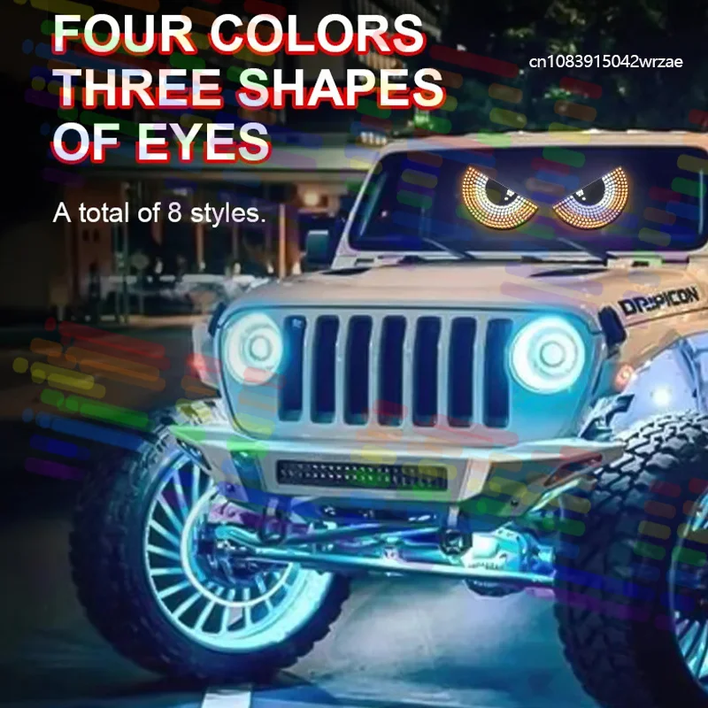 For Car LED Devil Eyes Light USB Devil Eyes Light Car Windshield Demon Eyes Headlight Flasher Tail Lamp Auto Decoration Lights
For Car LED Devil Eyes Light USB Devil Eyes Light Car Windshield Demon Eyes Headlight Flasher Tail Lamp Auto Decoration Lights