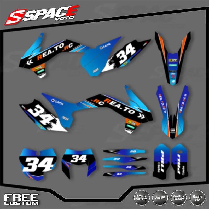 SPACE Custom Motorcycle Graphics Background Decal for KTM 125 250 300 350 450EXC 2014-2016 SXF 2013-2015 Decals Stickers Kits 03
SPACE Custom Motorcycle Graphics Background Decal for KTM 125 250 300 350 450EXC 2014-2016 SXF 2013-2015 Decals Stickers Kits 03