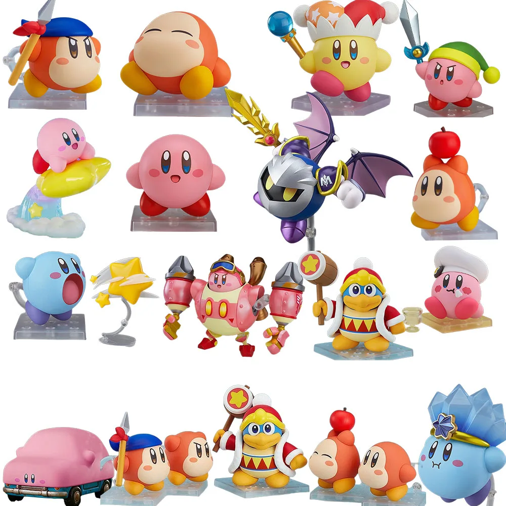 Фигурка Good Smile Company Kirby Nendoroid с 3-мя лицевыми пластинами и звездным стержнем Коллекционный подарочный набор Pink Hero
Фигурка Good Smile Company Kirby Nendoroid с 3-мя лицевыми пластинами и звездным стержнем Коллекционный подарочный набор Pink Hero
