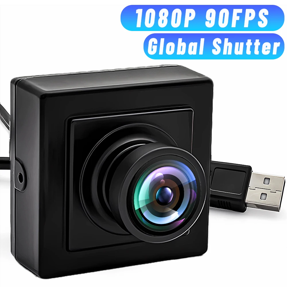 WGWK 90FPS 1920x1200 Global Shutter USB Camera 2.8mm 100° Wide Angle Lens 120FPS720P MJPEG High Frame Rate Capture Plug And Play
WGWK 90FPS 1920x1200 Global Shutter USB Camera 2.8mm 100° Wide Angle Lens 120FPS720P MJPEG High Frame Rate Capture Plug And Play