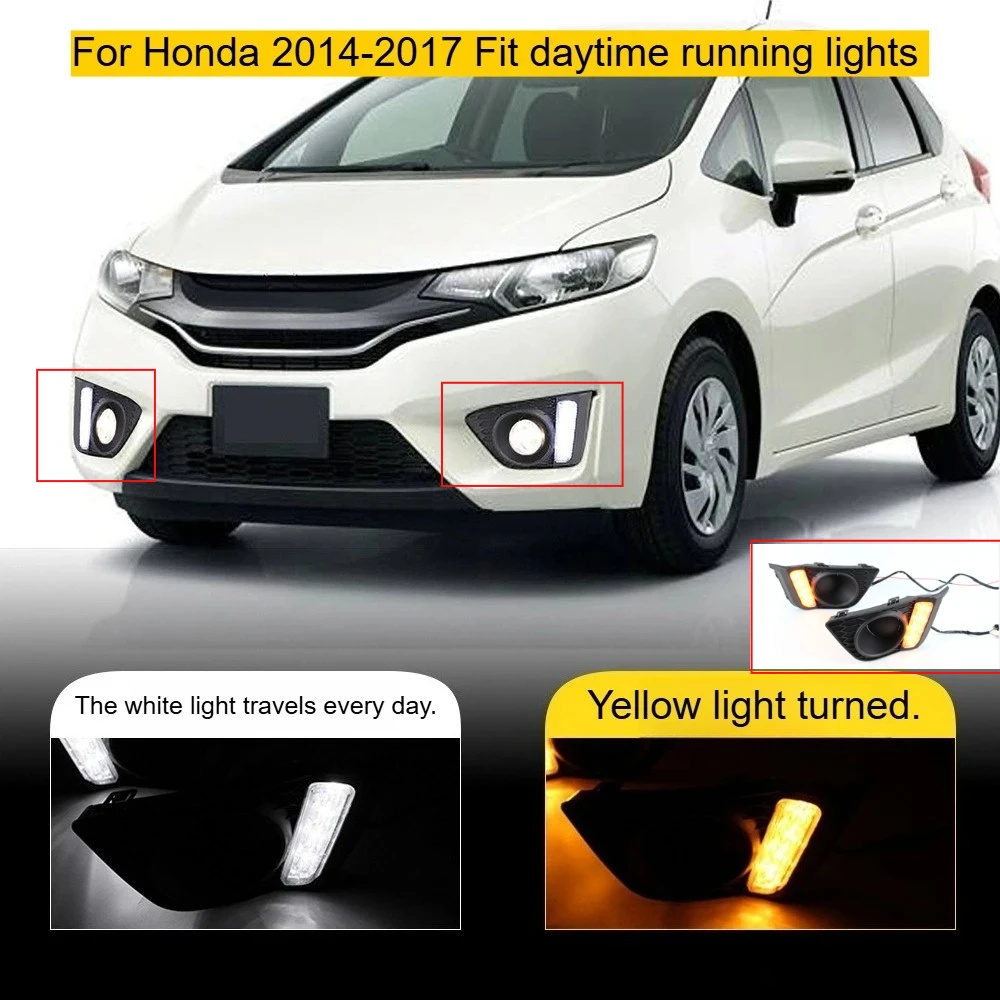 Подходит для Honda 2014-2017 подходит для дневных ходовых огней, светодиодные дневные ходовые огни GK5, противотуманные фары в сборе, указатель поворота
Подходит для Honda 2014-2017 подходит для дневных ходовых огней, светодиодные дневные ходовые огни GK5, противотуманные фары в сборе, указатель поворота