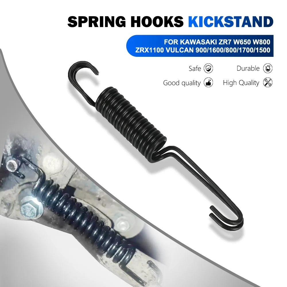 For Kawasaki ZR-7 W650 W800 Vulcan 900 1600 800 1700 1500 ZRX1100 For Motorcycle Spring Hooks Kickstand Stand Support Spring
For Kawasaki ZR-7 W650 W800 Vulcan 900 1600 800 1700 1500 ZRX1100 For Motorcycle Spring Hooks Kickstand Stand Support Spring