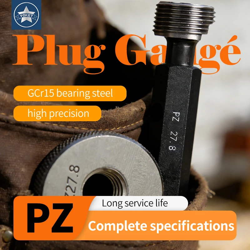 1PCS/1SET PZ Taper Pipe Smooth Gauge Measure Tool PZ 19.2 27.8 30.3 39 56 Thread Plug Gauge / Thread Ring Gauge
1PCS/1SET PZ Taper Pipe Smooth Gauge Measure Tool PZ 19.2 27.8 30.3 39 56 Thread Plug Gauge / Thread Ring Gauge