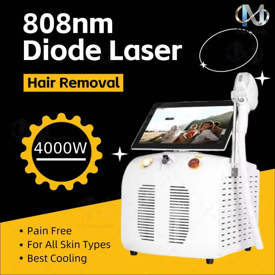 2025 Professional 808nm Diode Laser Hair Removal Machine Collimator 4 Wavelengths Ice Platinum Cooling System Safe Painless
2025 Professional 808nm Diode Laser Hair Removal Machine Collimator 4 Wavelengths Ice Platinum Cooling System Safe Painless