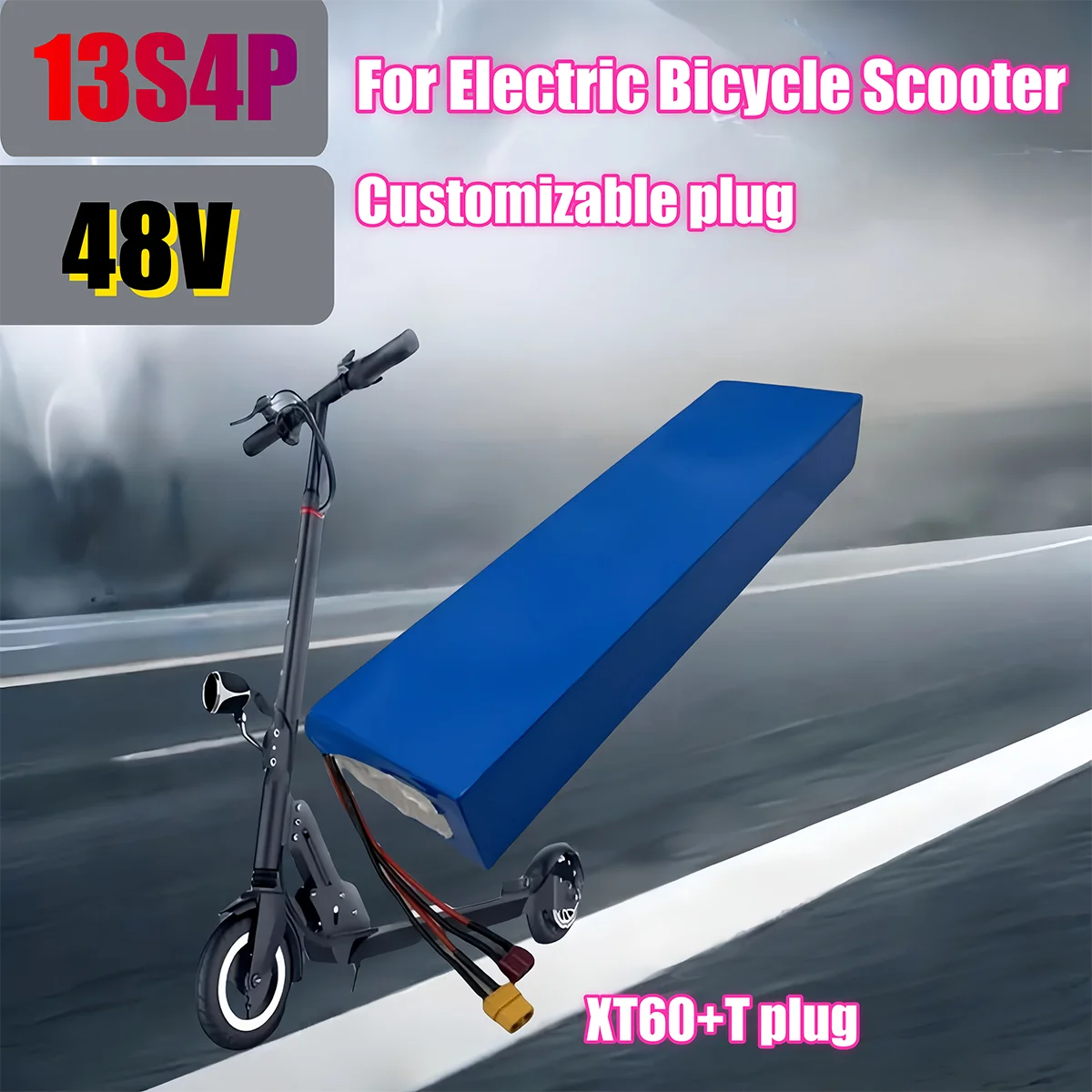 13S4P 48V15AH factory direct high-quality battery pack+after-sales guarantee 18650.00 battery pack
13S4P 48V15AH factory direct high-quality battery pack+after-sales guarantee 18650.00 battery pack