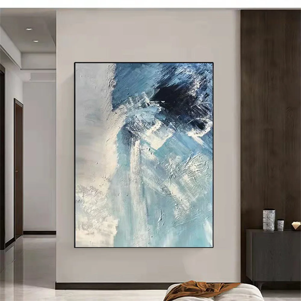 Pure Hand-Painted Knife, Abstract Canvas, Oil Painting, Living Room, Family, Minimalist Study, Mural, Porch, Modern Wall Sticker
Pure Hand-Painted Knife, Abstract Canvas, Oil Painting, Living Room, Family, Minimalist Study, Mural, Porch, Modern Wall Sticker
