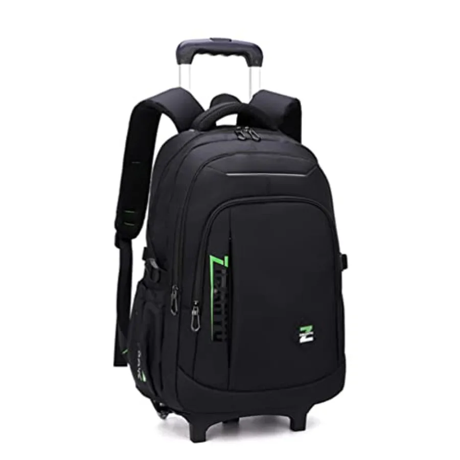 Solid Color Trolley Backpack Schoolbag for Middle School Students Elementary Rolling Bag Daypack for Teen Boys
Solid Color Trolley Backpack Schoolbag for Middle School Students Elementary Rolling Bag Daypack for Teen Boys