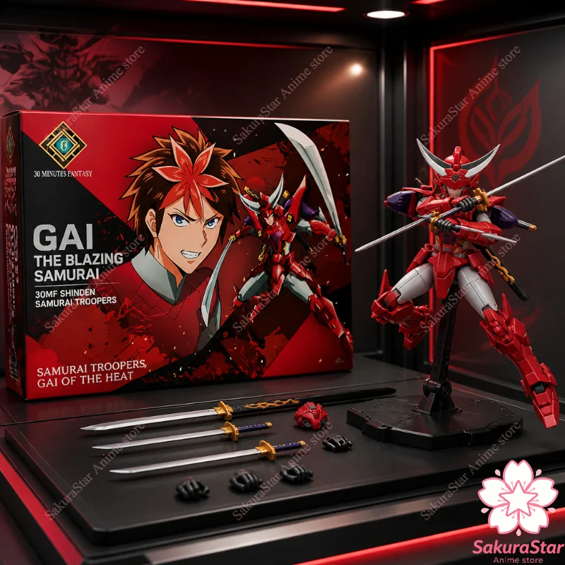 【In Stock】Bandai 30MF Ronin Warriors Gai Of The Heat Assembly Anime Action Figure Collectible Model Toy
【In Stock】Bandai 30MF Ronin Warriors Gai Of The Heat Assembly Anime Action Figure Collectible Model Toy