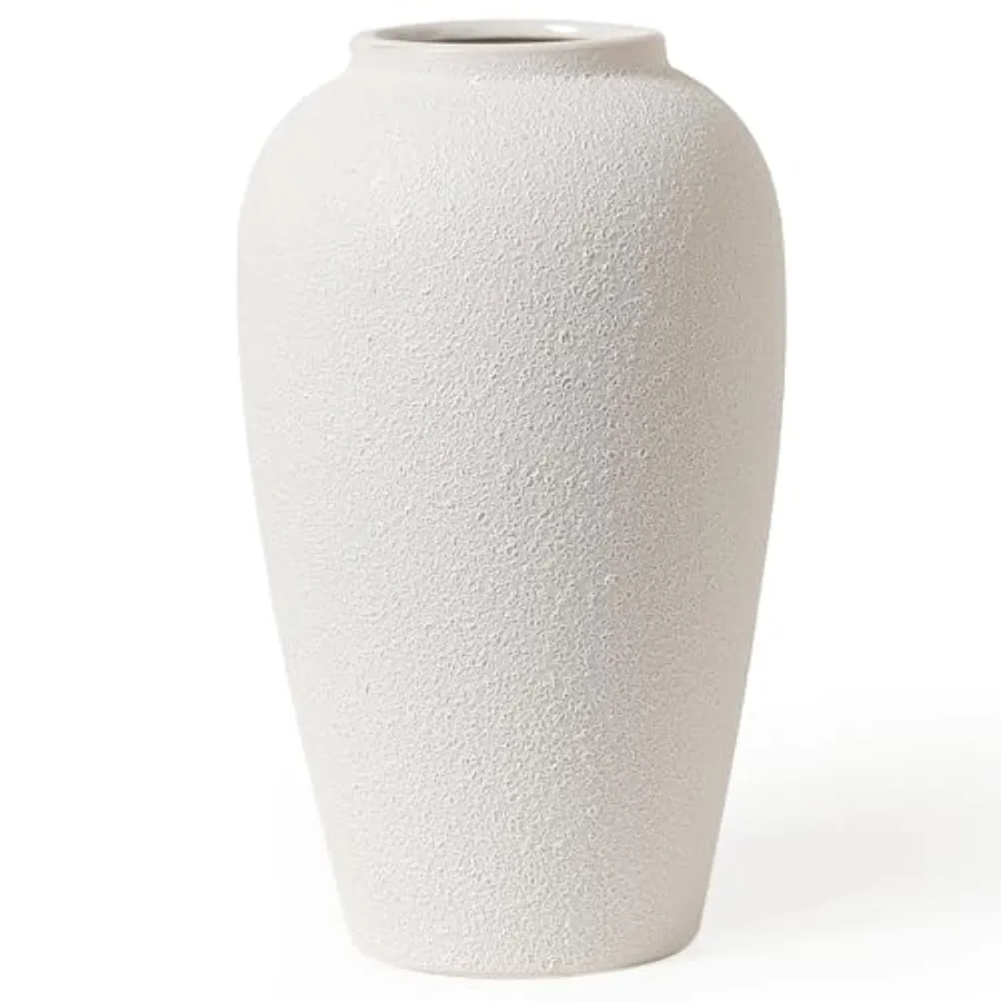 Rustic Ceramic Vase, 11.8" Vtage Clay Tall Terracotta for Table Centerpieces, Large Textured Farmhouse Decorative s for Home De
Rustic Ceramic Vase, 11.8" Vtage Clay Tall Terracotta for Table Centerpieces, Large Textured Farmhouse Decorative s for Home De