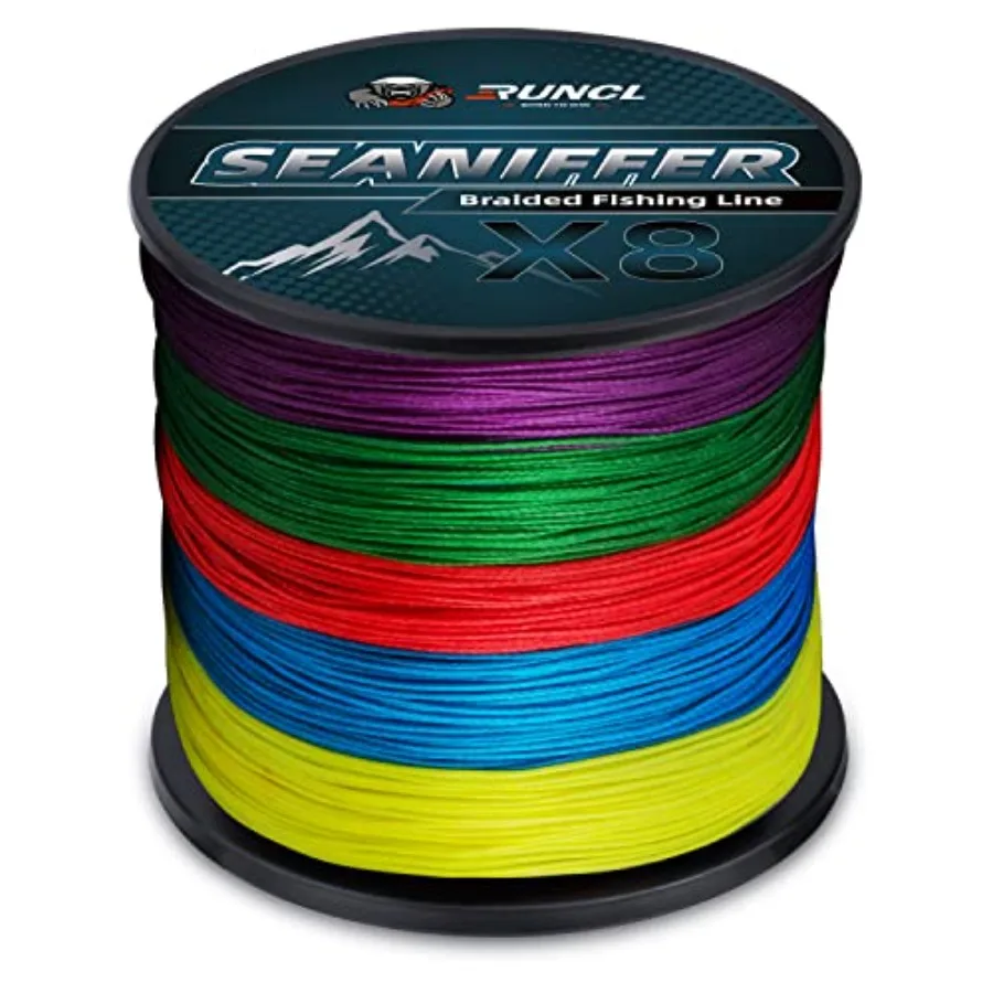 Braided Fishing Line X8 Pro Grade Tournament PE Line for Fresh/Saltwater Abrasion Resistant No Stretch Hi Vis Multi-Color Measu
Braided Fishing Line X8 Pro Grade Tournament PE Line for Fresh/Saltwater Abrasion Resistant No Stretch Hi Vis Multi-Color Measu
