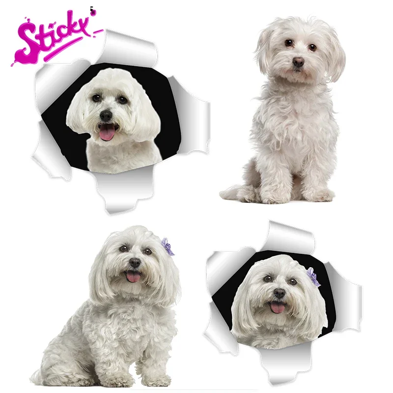Maltei Sticker 3D Bichon Frise Vinyl Car Stickers - Waterproof Decals for Cars Trucks SUVs Window Bumper Laptop
Maltei Sticker 3D Bichon Frise Vinyl Car Stickers - Waterproof Decals for Cars Trucks SUVs Window Bumper Laptop