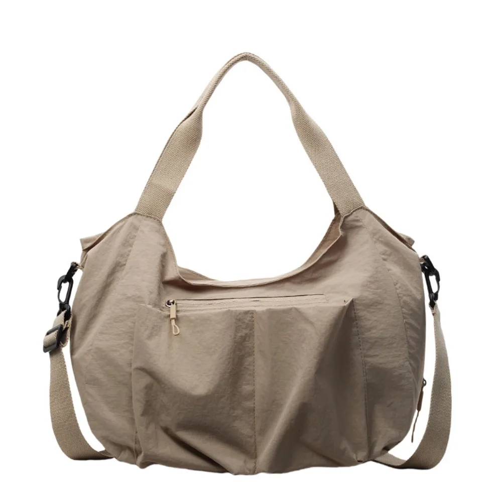 Versatile Casual Solid Color Tote Bag Multi-Pocket Japanese Style Large Capacity Shoulder Bag Soft Cloth Storage Pouch Work
Versatile Casual Solid Color Tote Bag Multi-Pocket Japanese Style Large Capacity Shoulder Bag Soft Cloth Storage Pouch Work