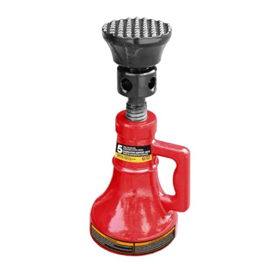 5 Ton 10000 LBs Professional Car Support Screw Jack for House Construction Bridge Stabilization Red
5 Ton 10000 LBs Professional Car Support Screw Jack for House Construction Bridge Stabilization Red